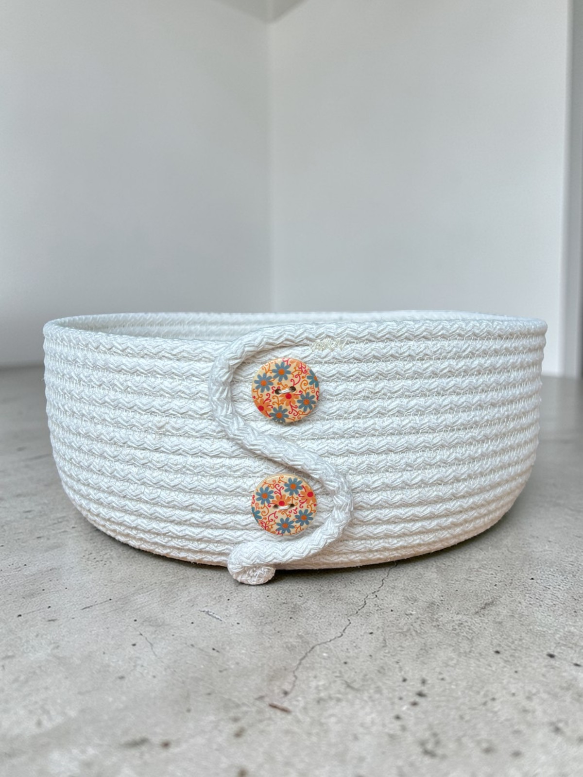 Handgemaakte Opbergmand Ø24 cm