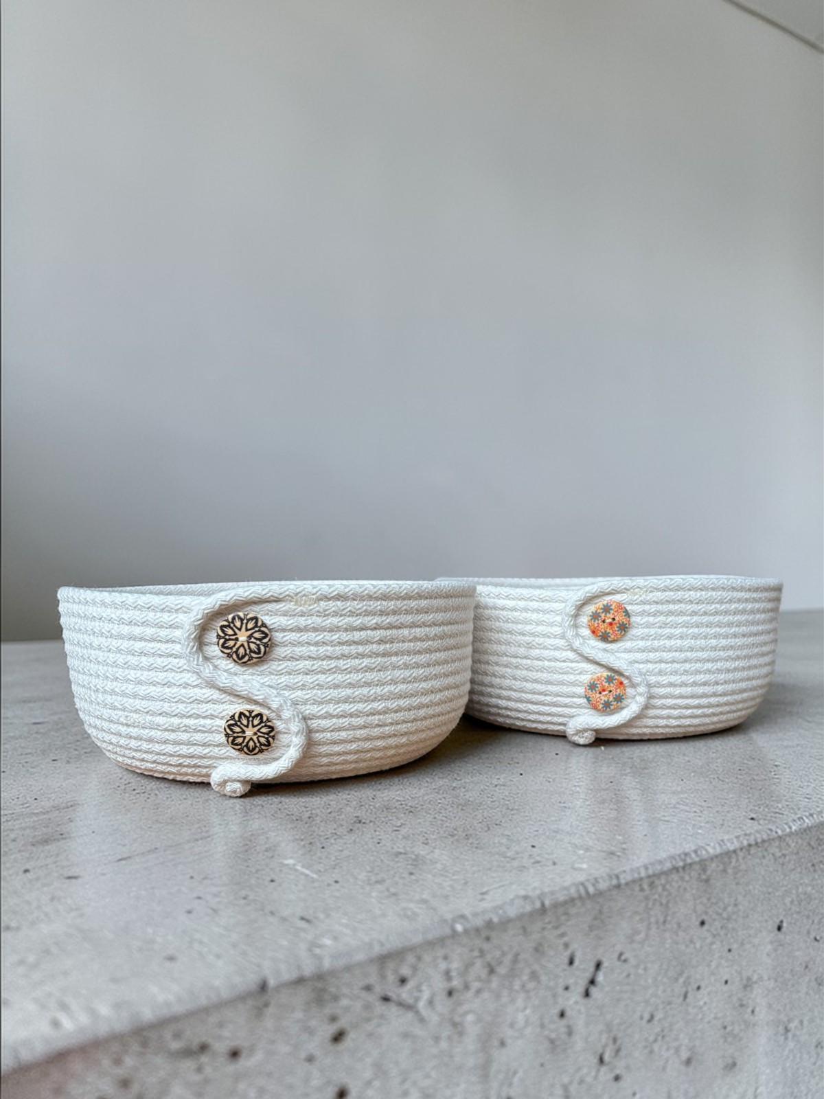 Handgemaakte Opbergmand Ø24 cm