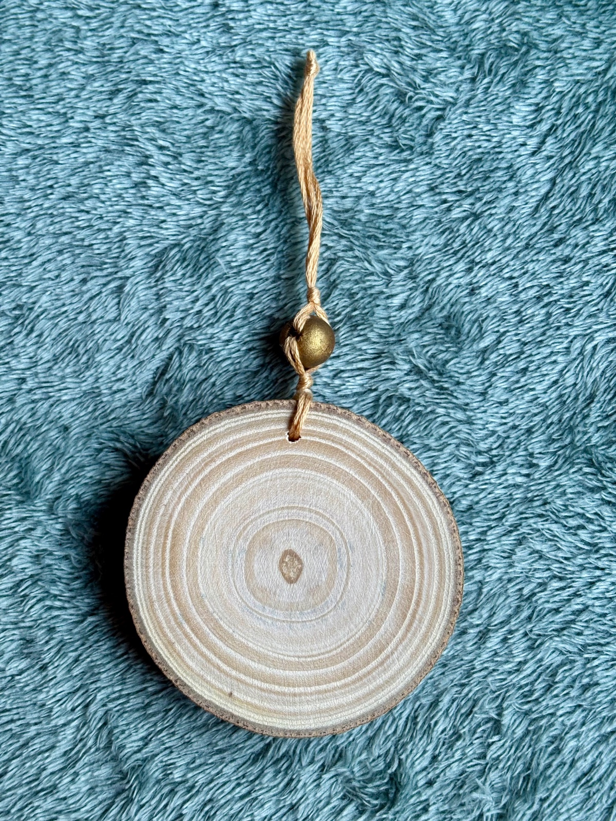 Handgeschilderd hangertje met een vos