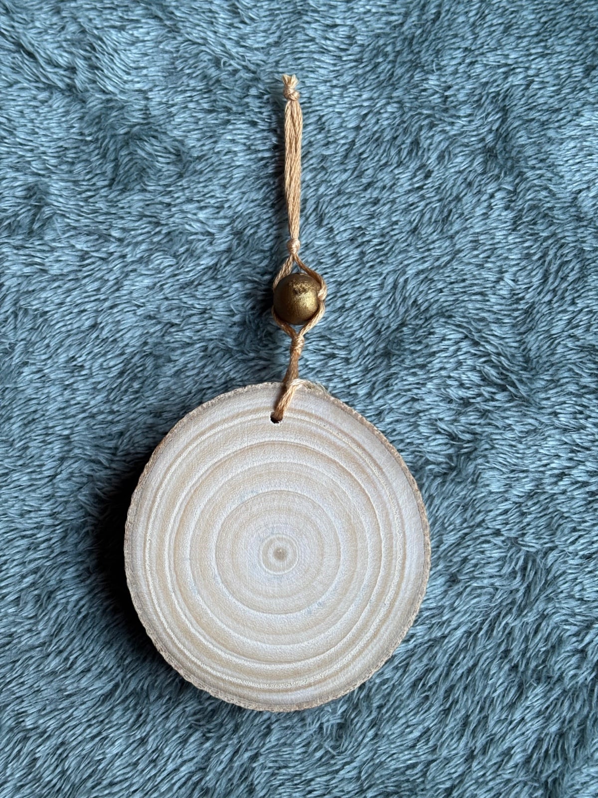 Handgeschilderd hangertje met twee  reëen