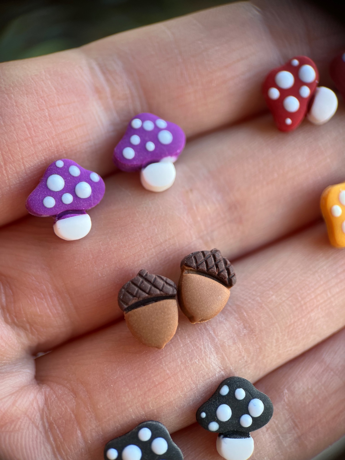 Herfst knopjes (1 paar)