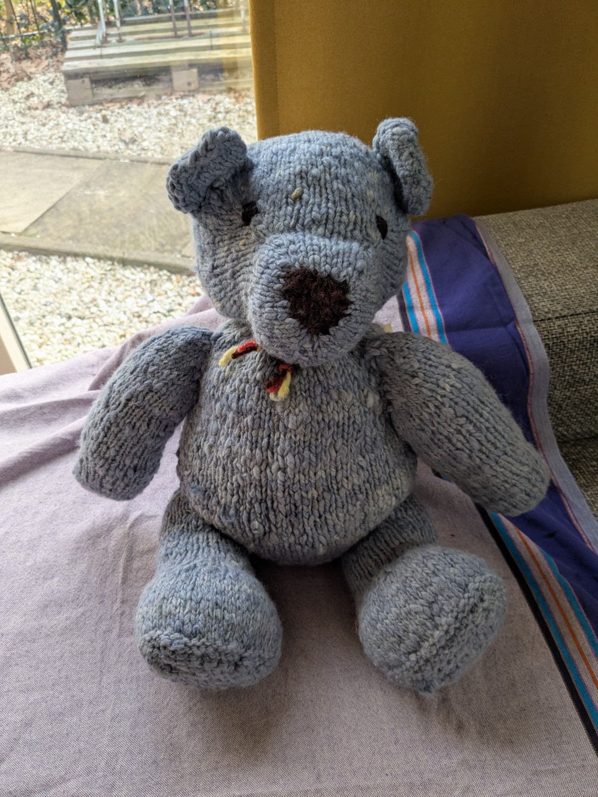 Knuffel beer groot zittend