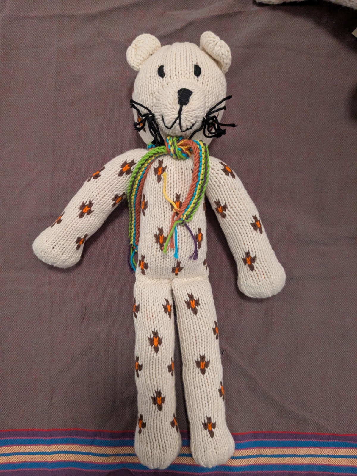 Knuffel luipaard katoen - 116917 Knuffel luipaard katoen