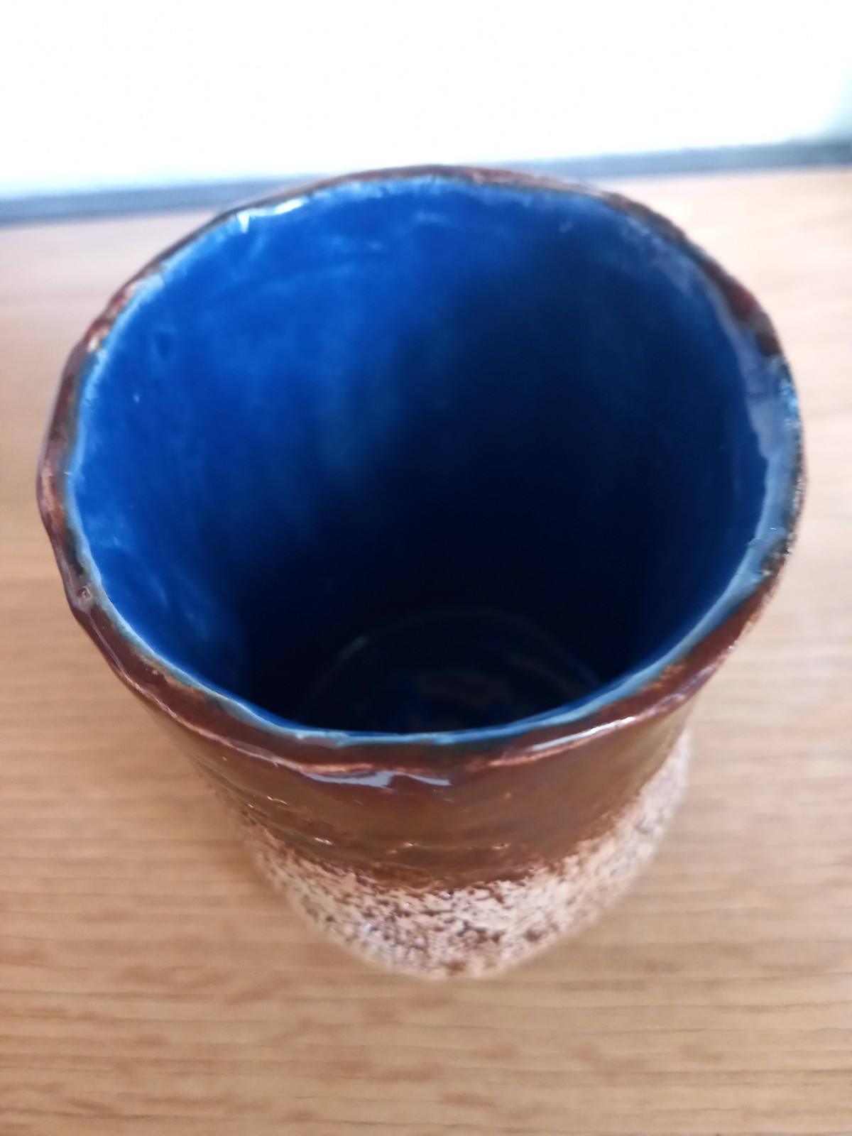 Set keramieken koffie/thee mok en schotel korenbloem - 121259 Set keramieken koffie/thee mok en schotel korenbloem