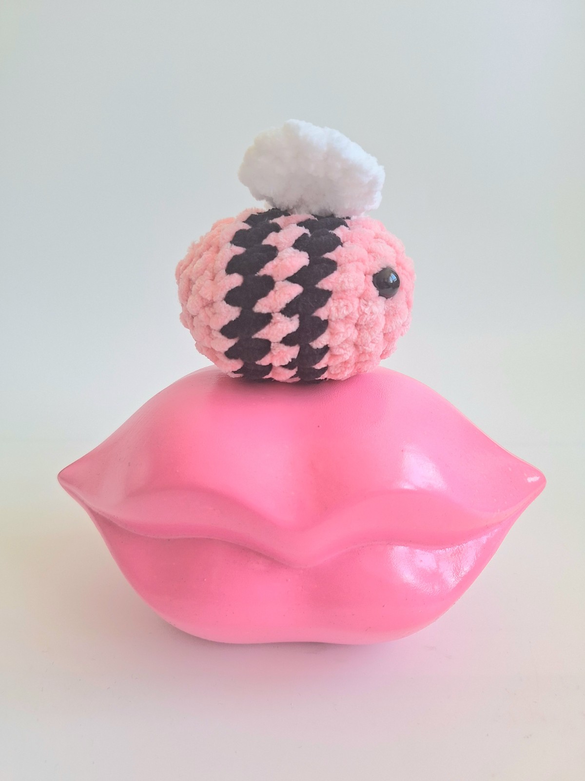 Gehaakte knuffel | Lichtroze bij