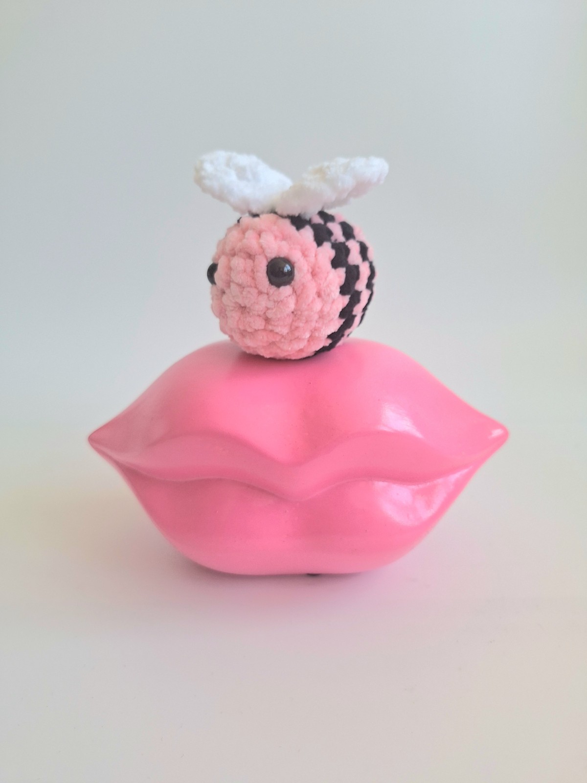 Gehaakte knuffel | Lichtroze bij