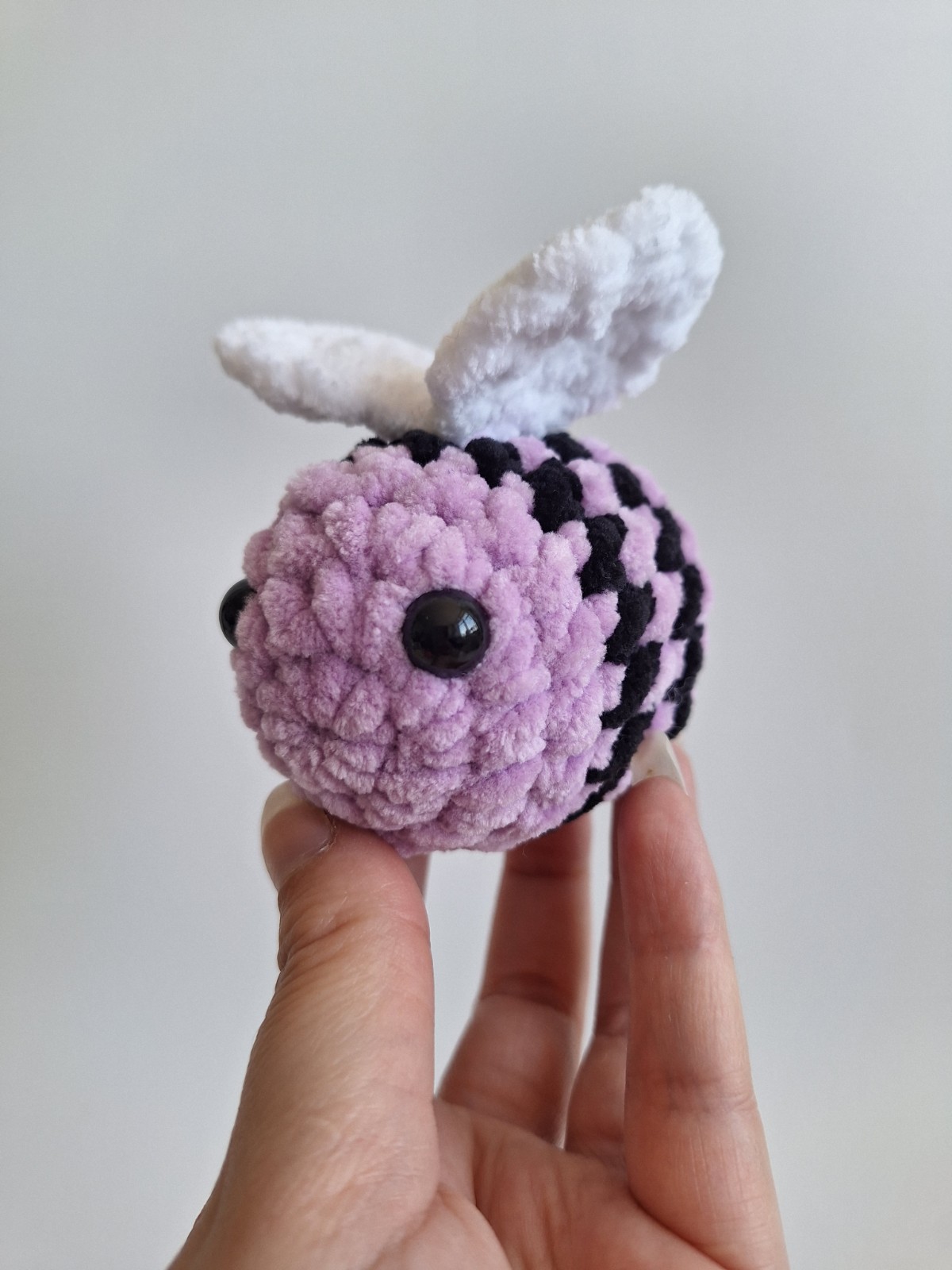 Gehaakte knuffel | Lila bij