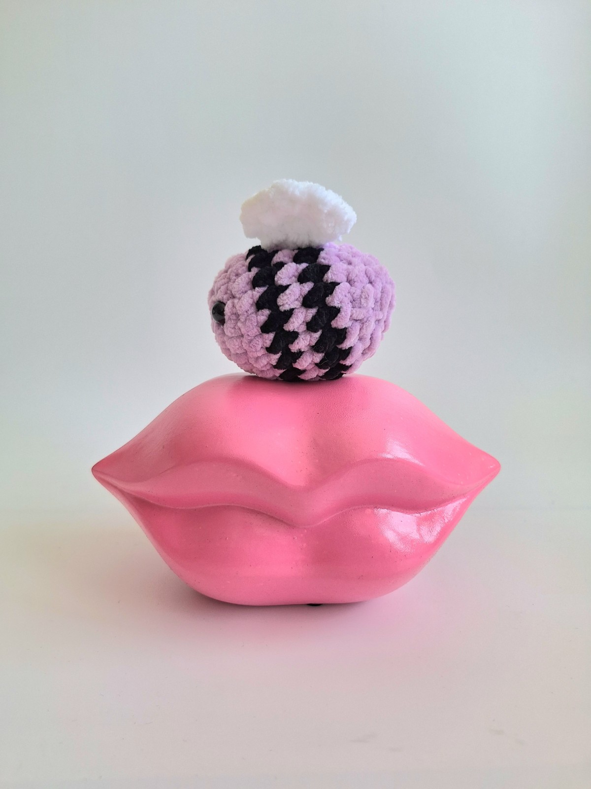 Gehaakte knuffel | Lila bij