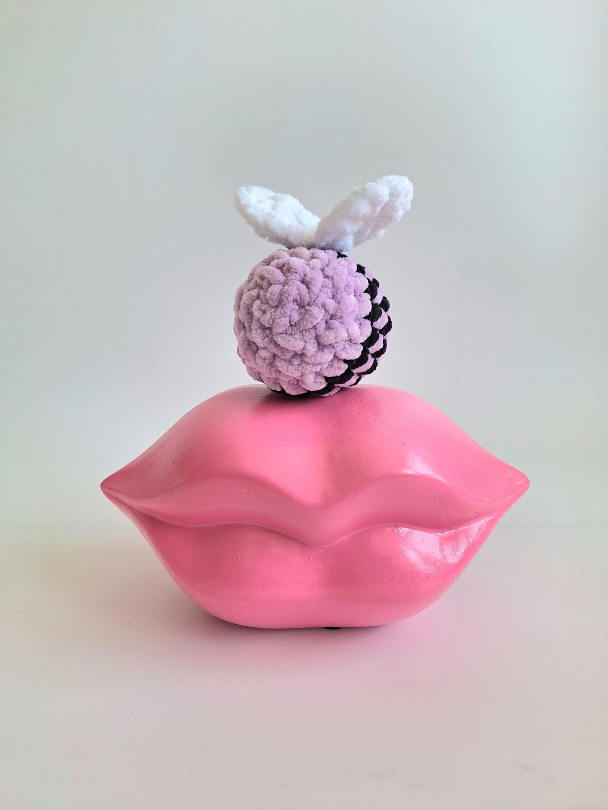 Gehaakte knuffel | Lila bij