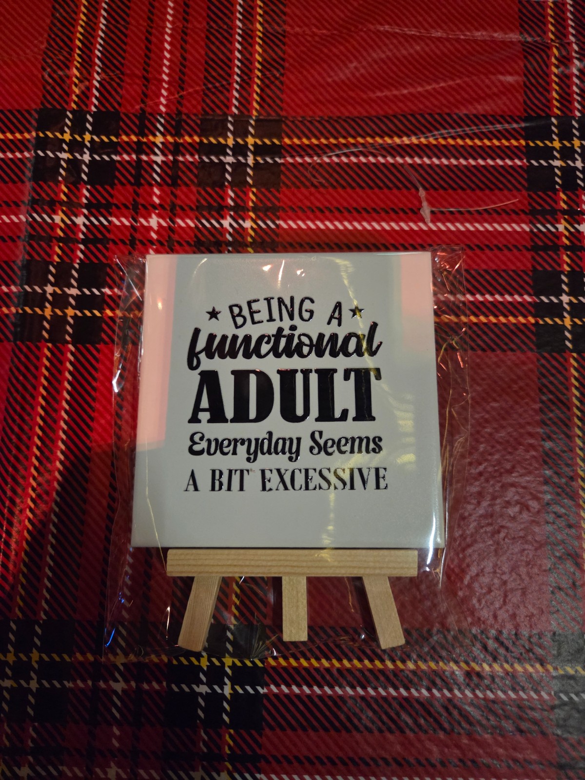 Gepersonaliseerd tegeltje