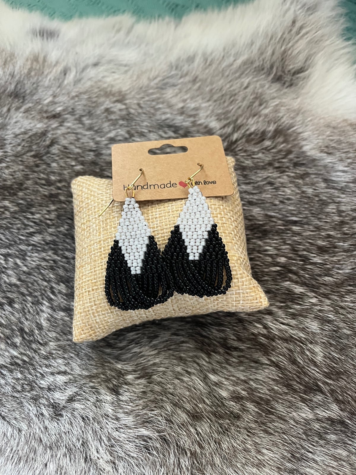 Miyuki 2 kleurig met franjes