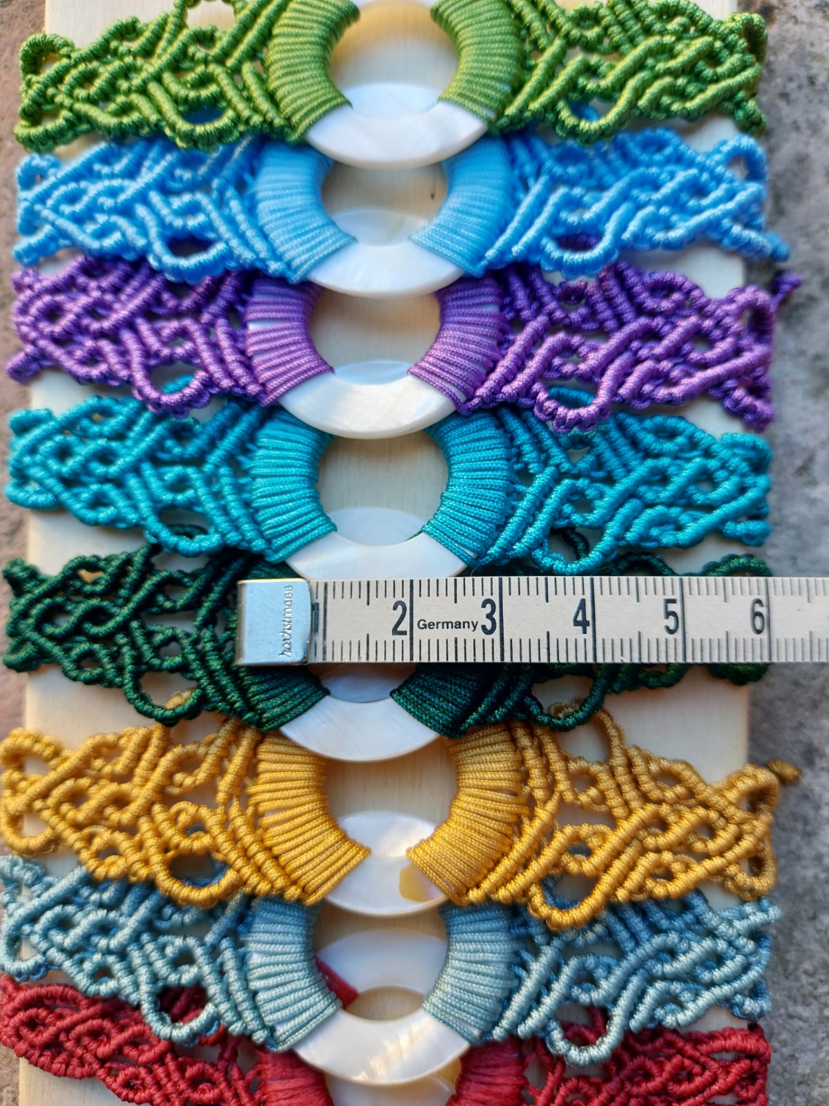 Aura Loop Macramé Armband - 130163 Aura Loop Macramé Armband