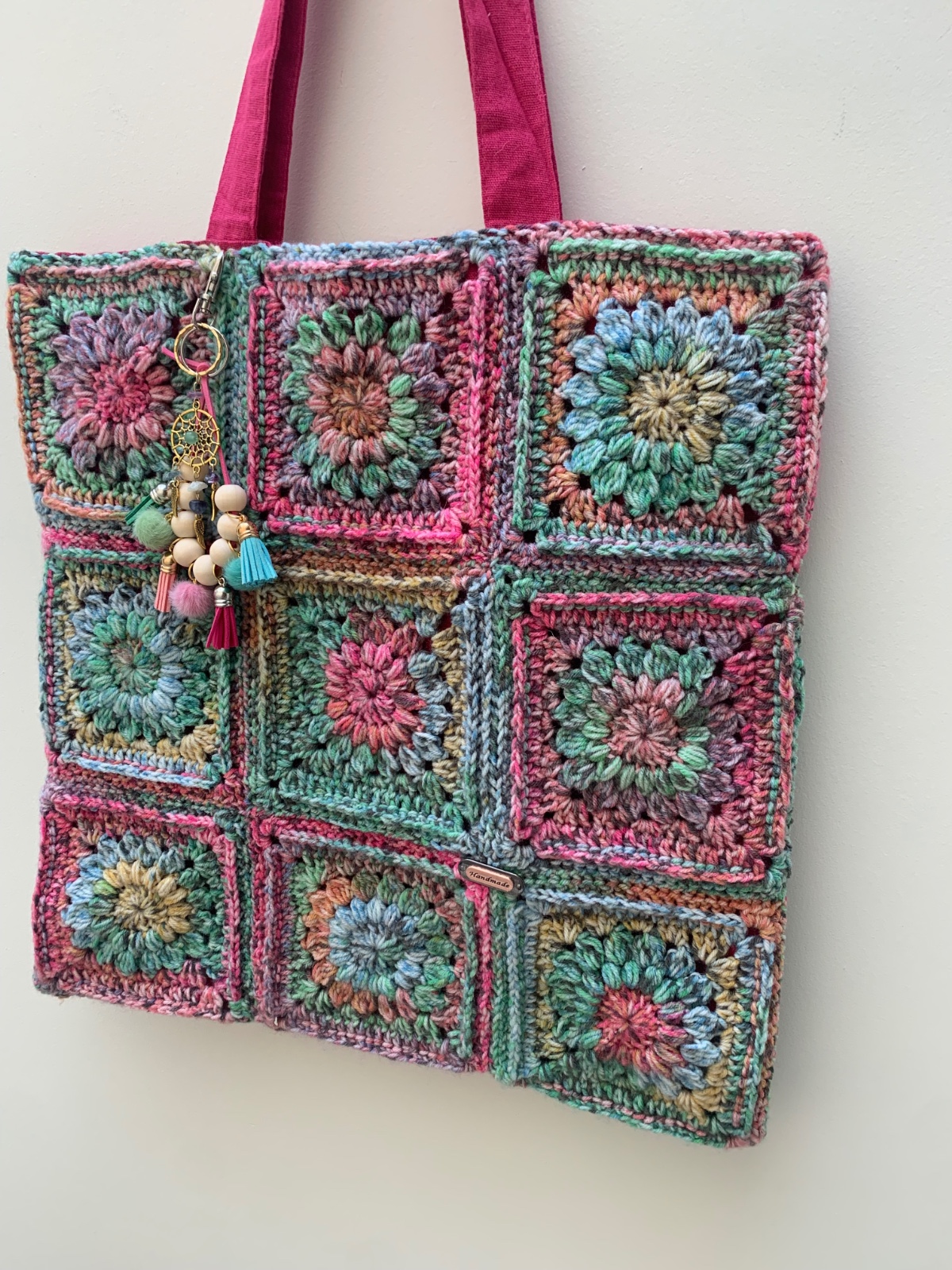 Ibiza Style Tas met Tashanger. - 128649 Ibiza Style Tas met Tashanger.