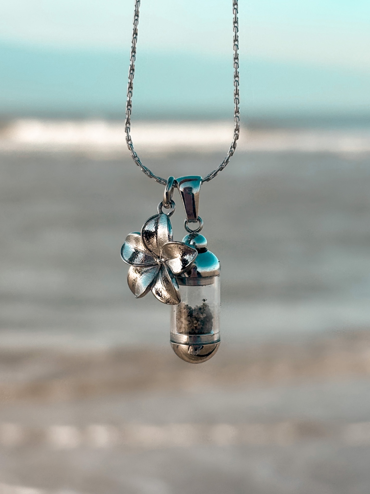Laguna Beach Pendant Plumeria Zilver - 129003 Laguna Beach Pendant Plumeria Zilver