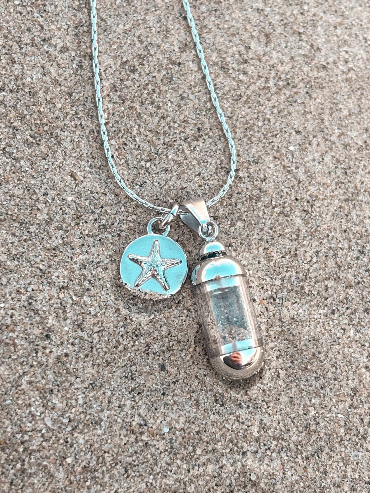 Laguna Beach Pendant Zeester & Schildpad Zilver - 129020 Laguna Beach Pendant Zeester & Schildpad Zilver