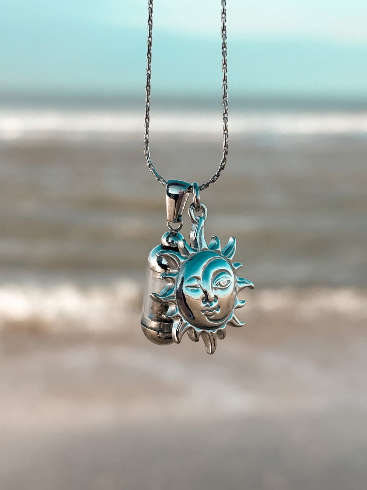 Laguna Beach Pendant Zon & Maan Zilver - 129013 Laguna Beach Pendant Zon & Maan Zilver