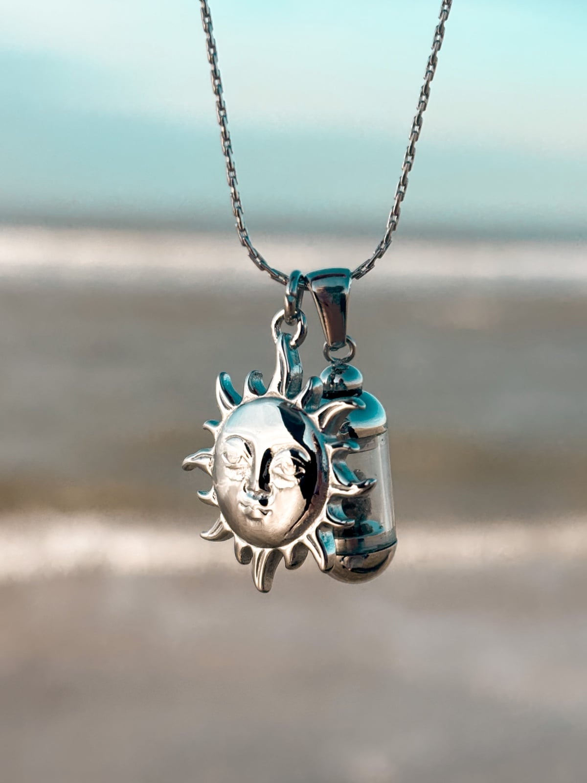 Laguna Beach Pendant Zon & Maan Zilver - 129014 Laguna Beach Pendant Zon & Maan Zilver