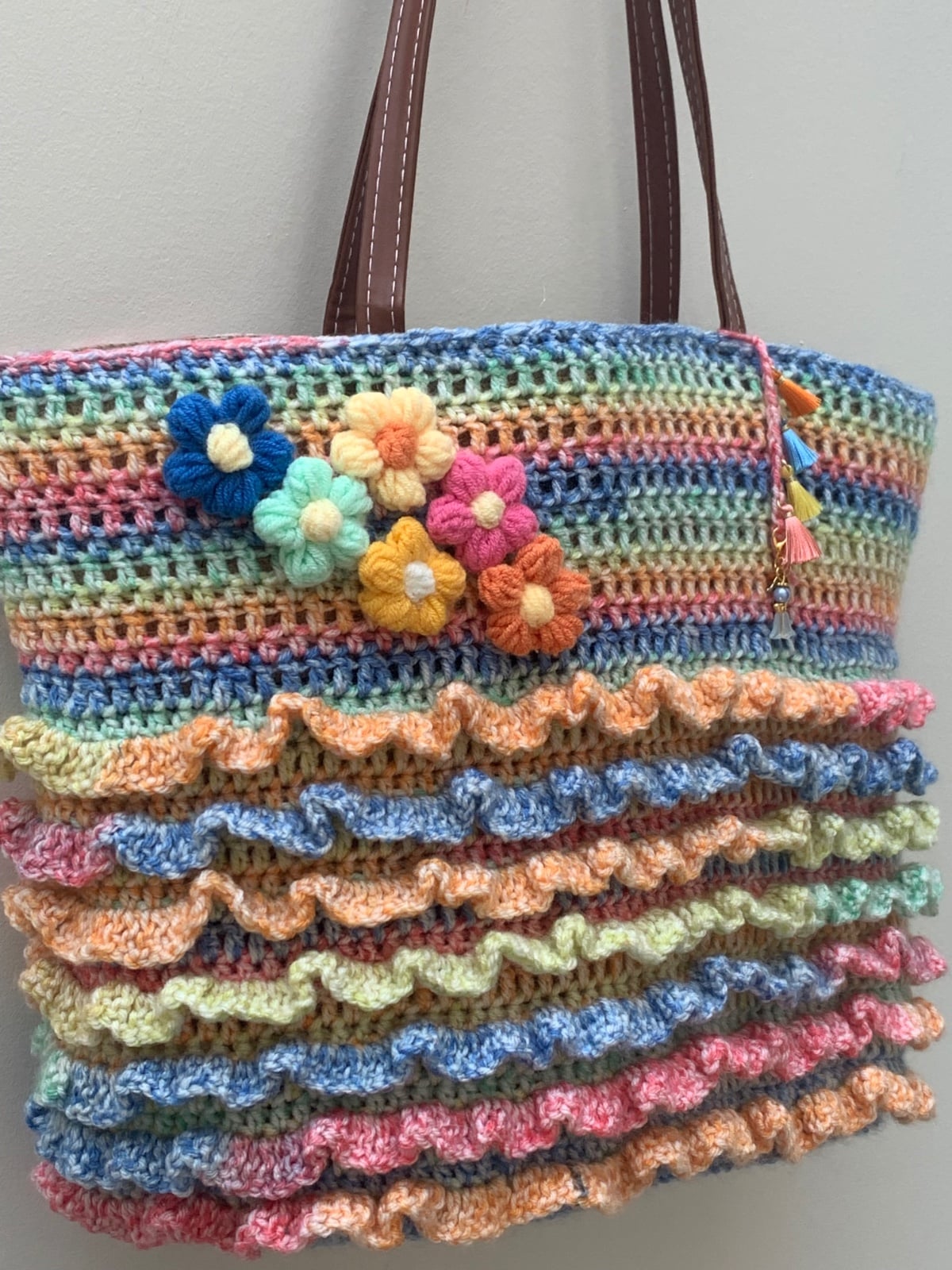 Mand/Tas Zomertrend roesjes.