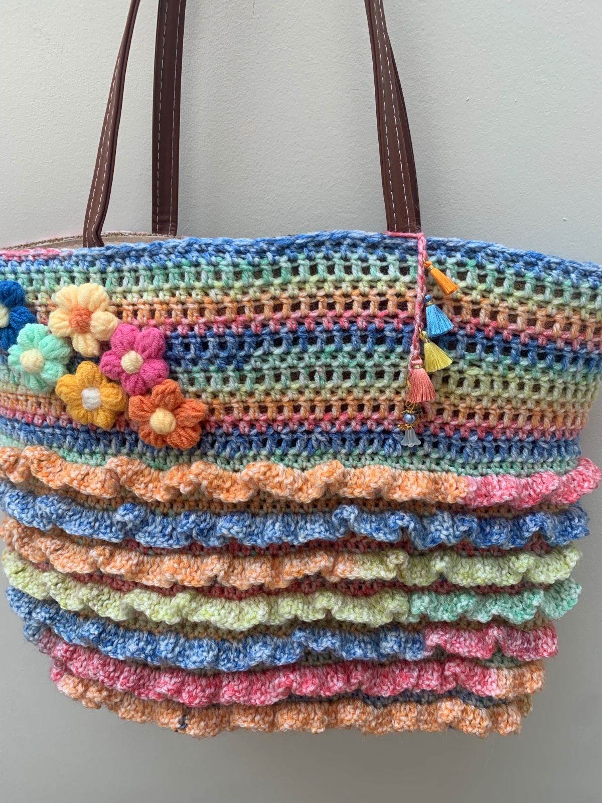 Mand/Tas Zomertrend roesjes.