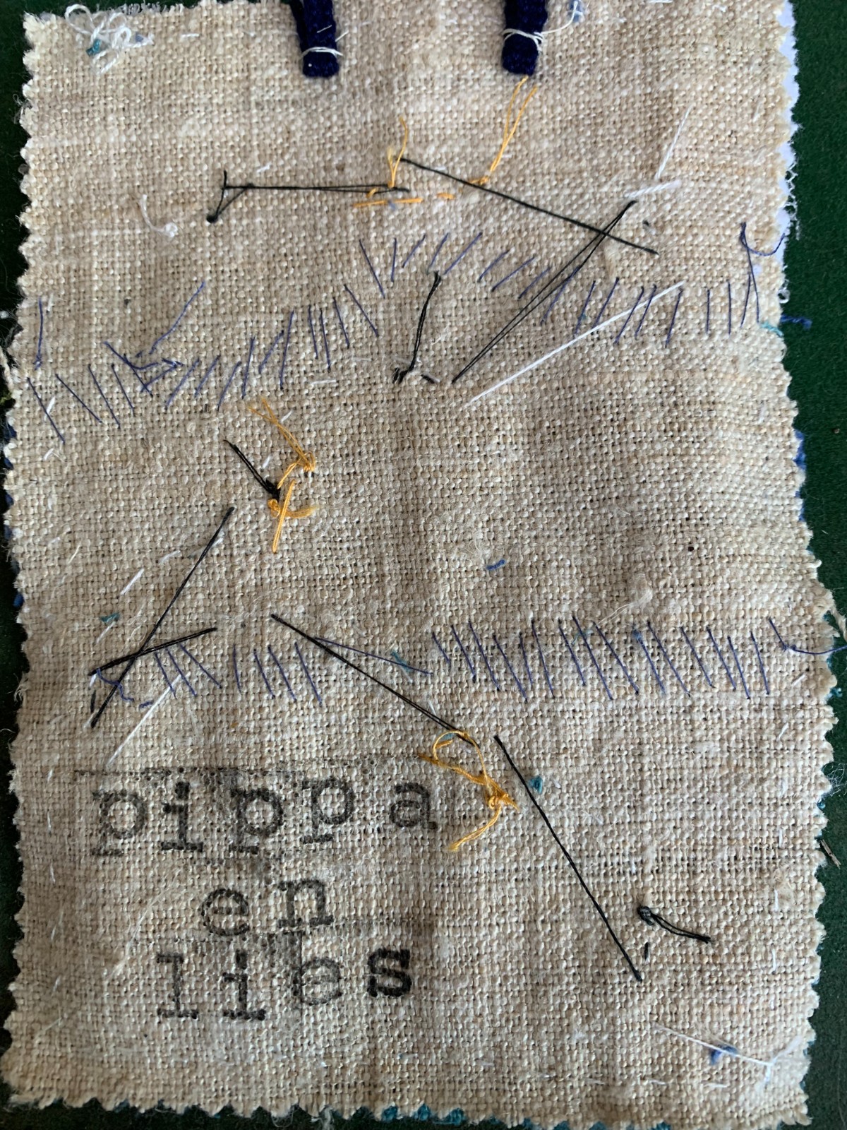 Mini wandkleedje met lucht en meeuwen
