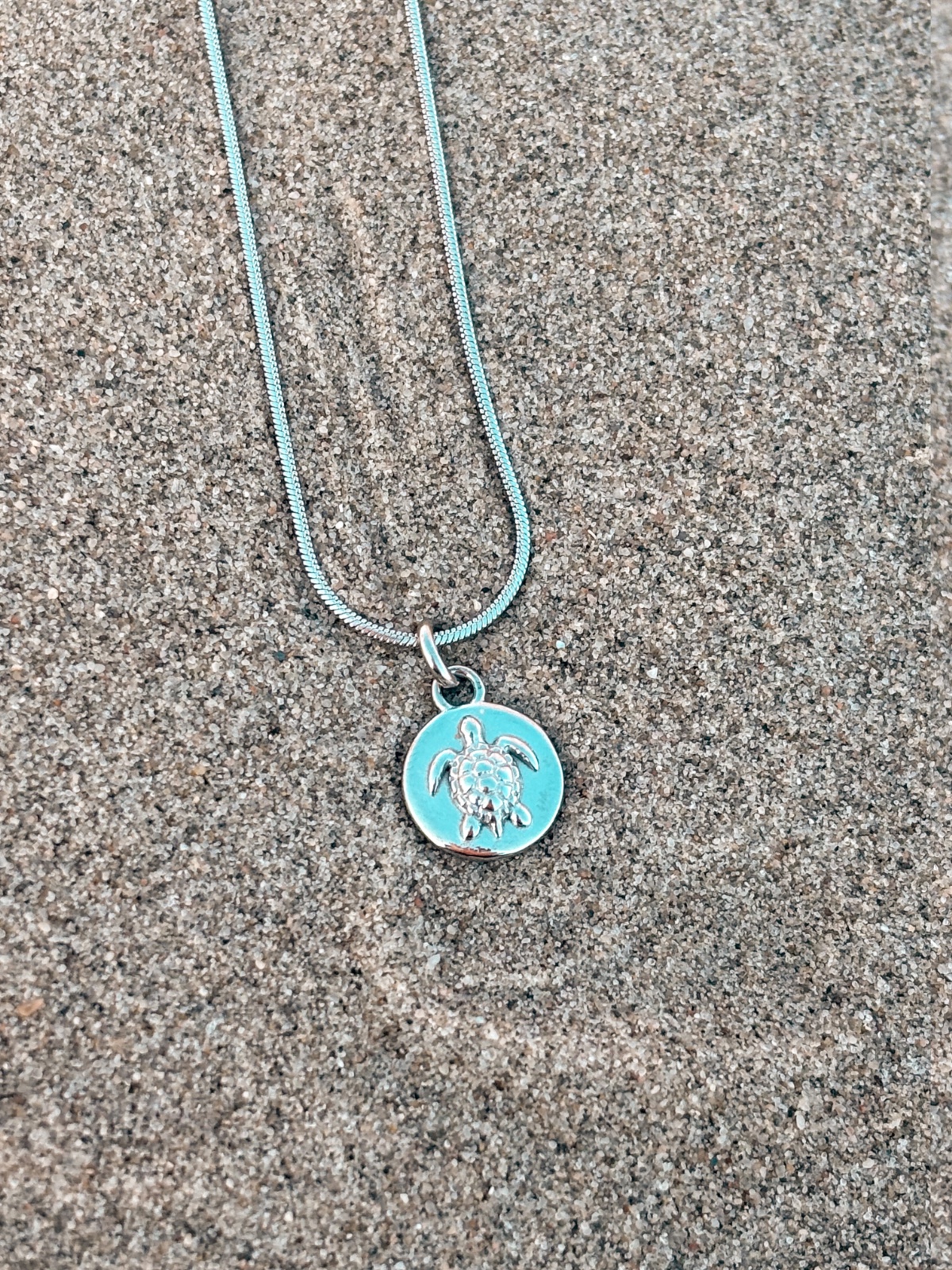 Oceaan Zeester & Schildpad Ketting Zilver