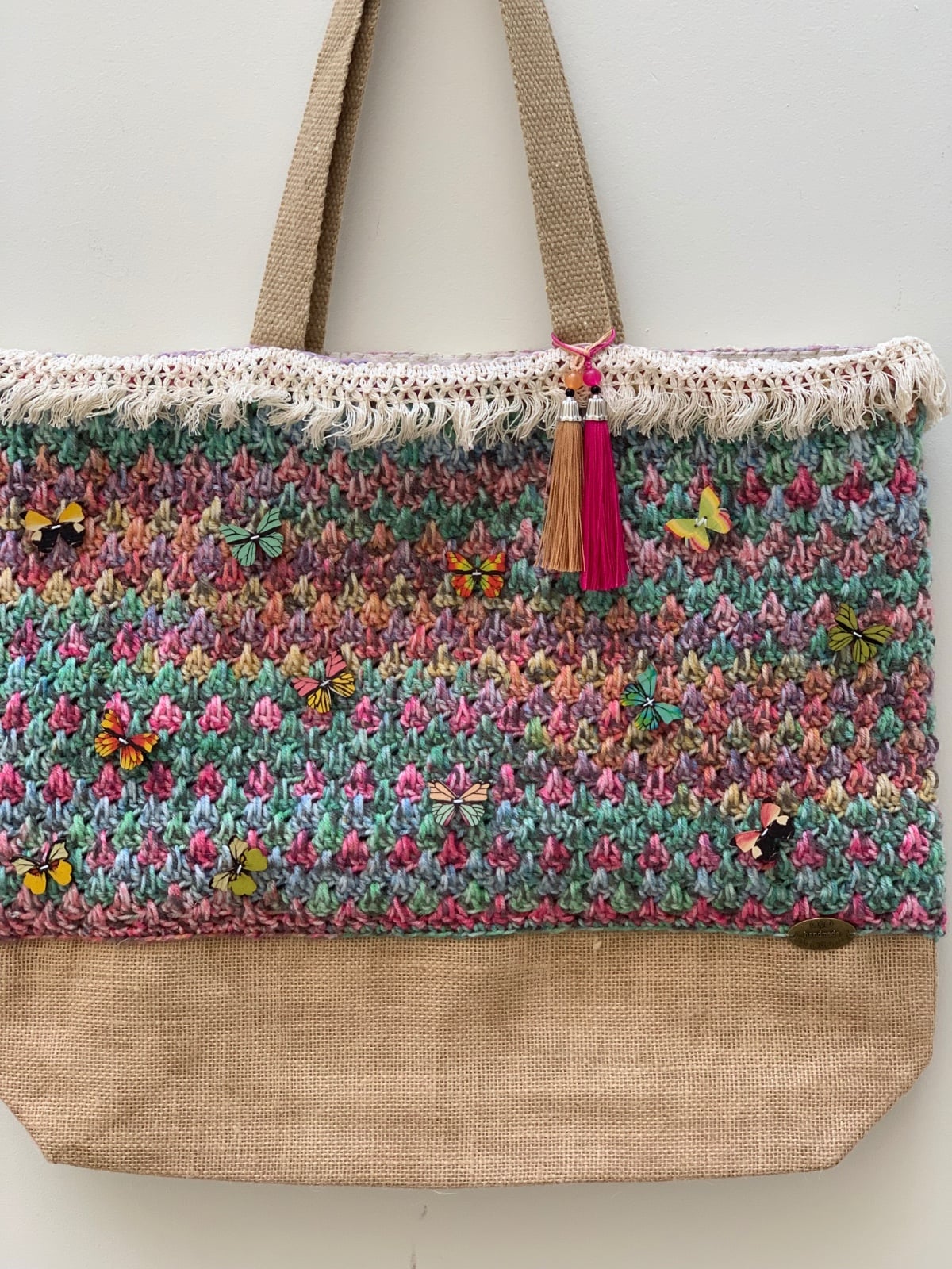 Shopper/Strandtas Vlinders