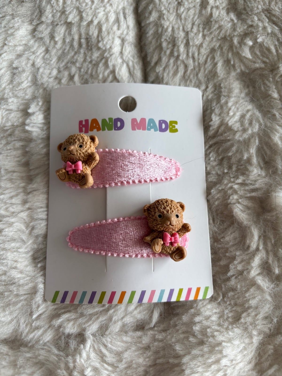 Haarspeldjes met beertjes