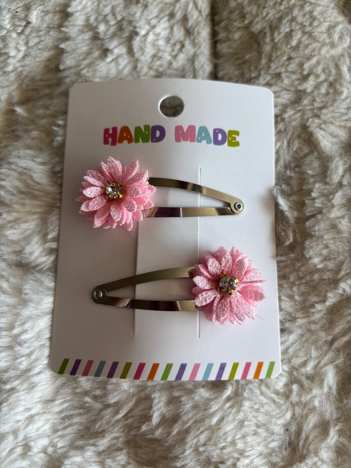Haarspeldjes met bloemetjes