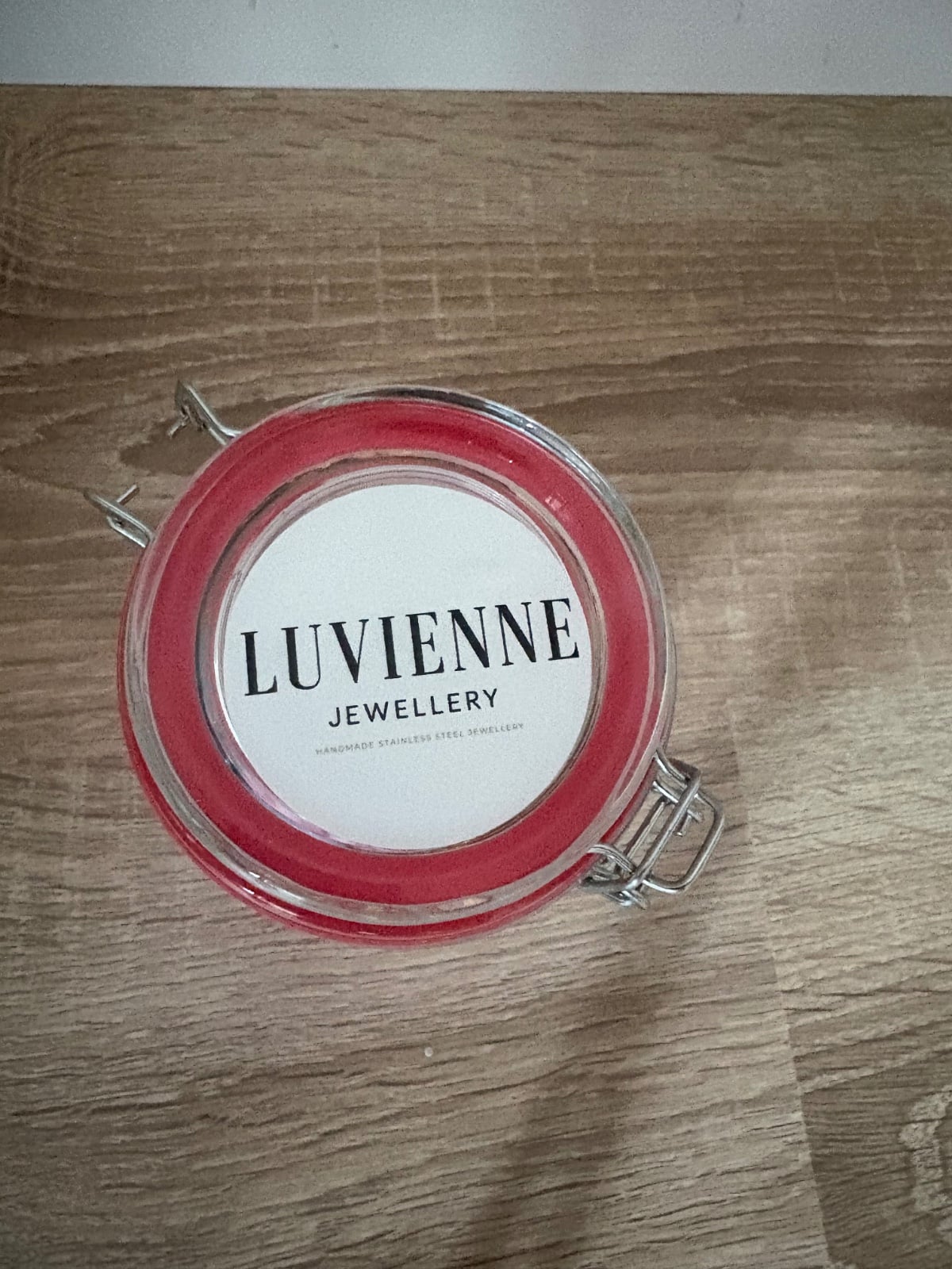Jewelry Jar – Handgemaakte Stainless Steel Sieraden | Verrassingspot met Gouden Sieraden