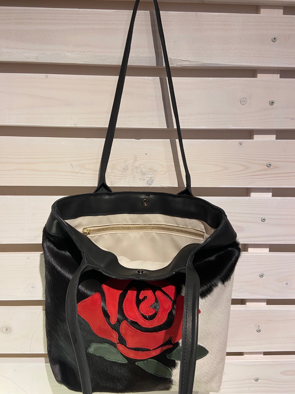 Totebag rode roos - 134687 Totebag rode roos