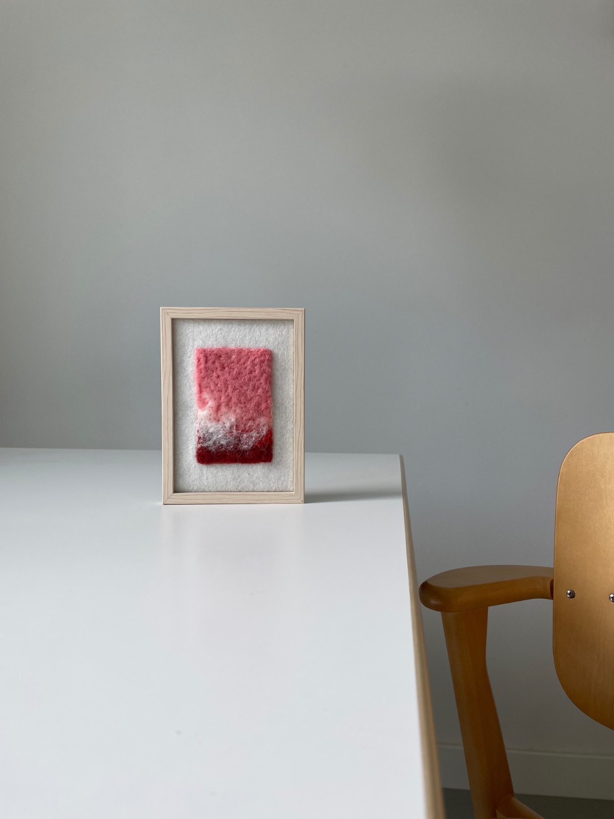 Coral X - een uniek werk van wol - 137850 Coral X - een uniek handgemaakt werk van wol