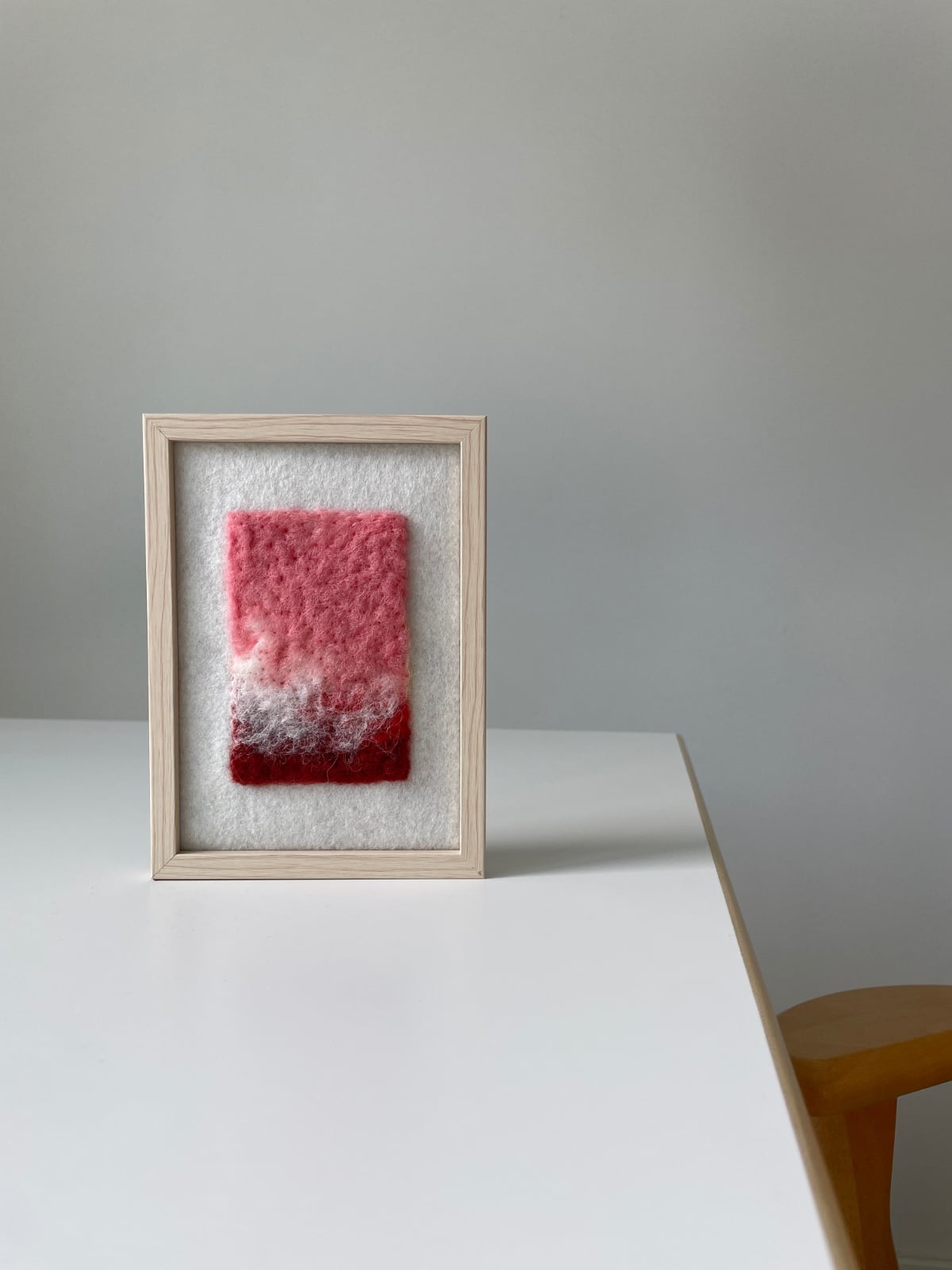 Coral X - een uniek werk van wol - 137851 Coral X - een uniek handgemaakt werk van wol