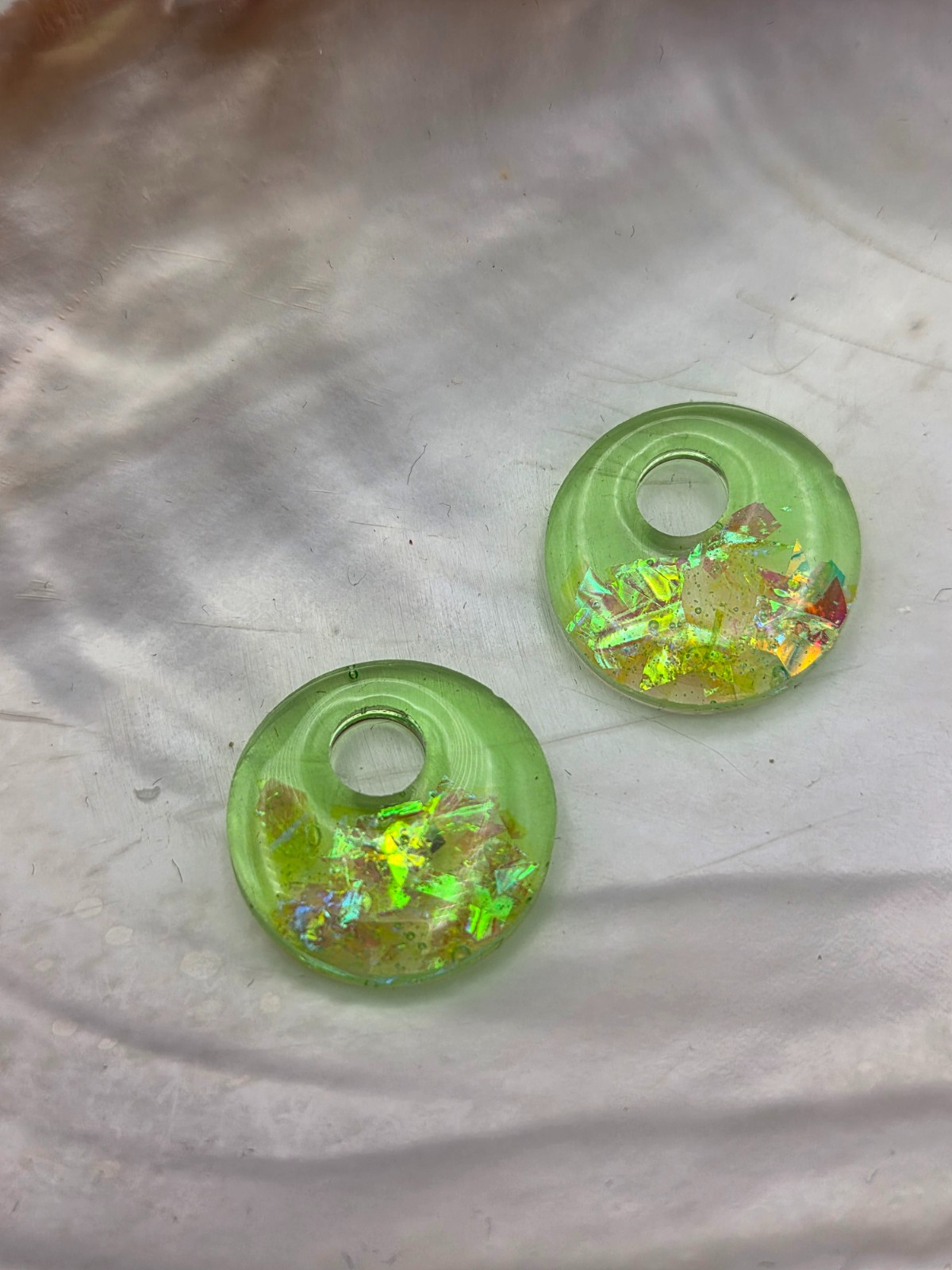 Epoxy hangers voor creolen - rond - meerdere varianten beschikbaar