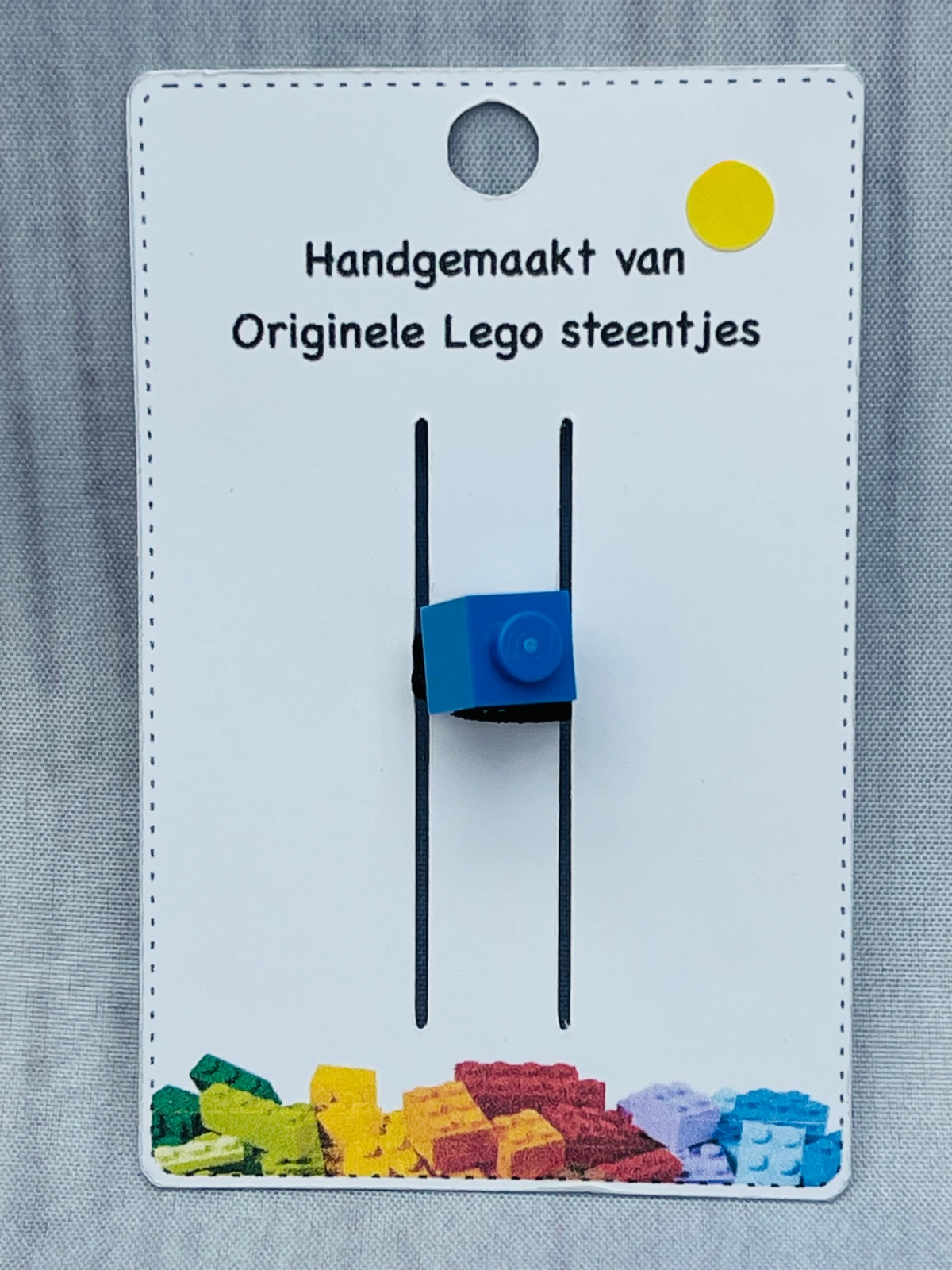 Haar elastiekjes 4daagse Nijmegen 💙💗💚🧡 1 steen 1x1