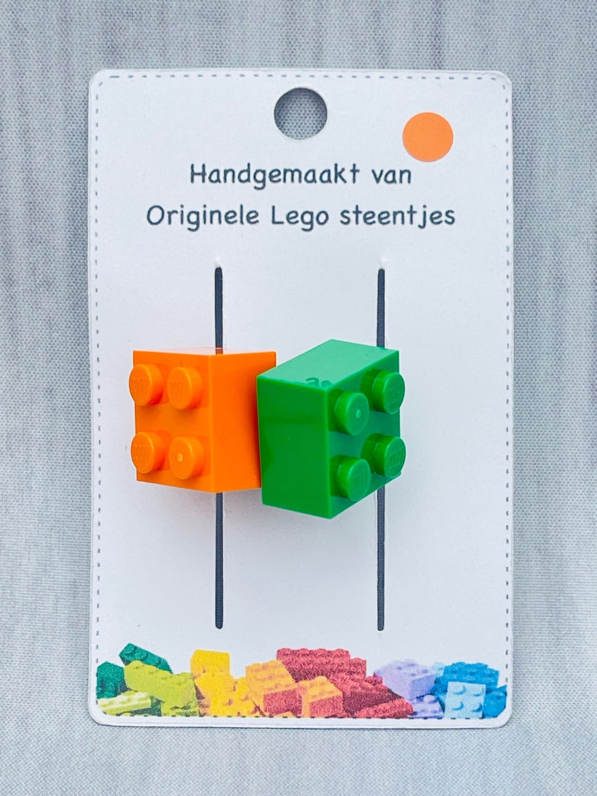 Haar elastieken 4daagse Nijmegen 💙💗💚🧡 2 stenen 2x2