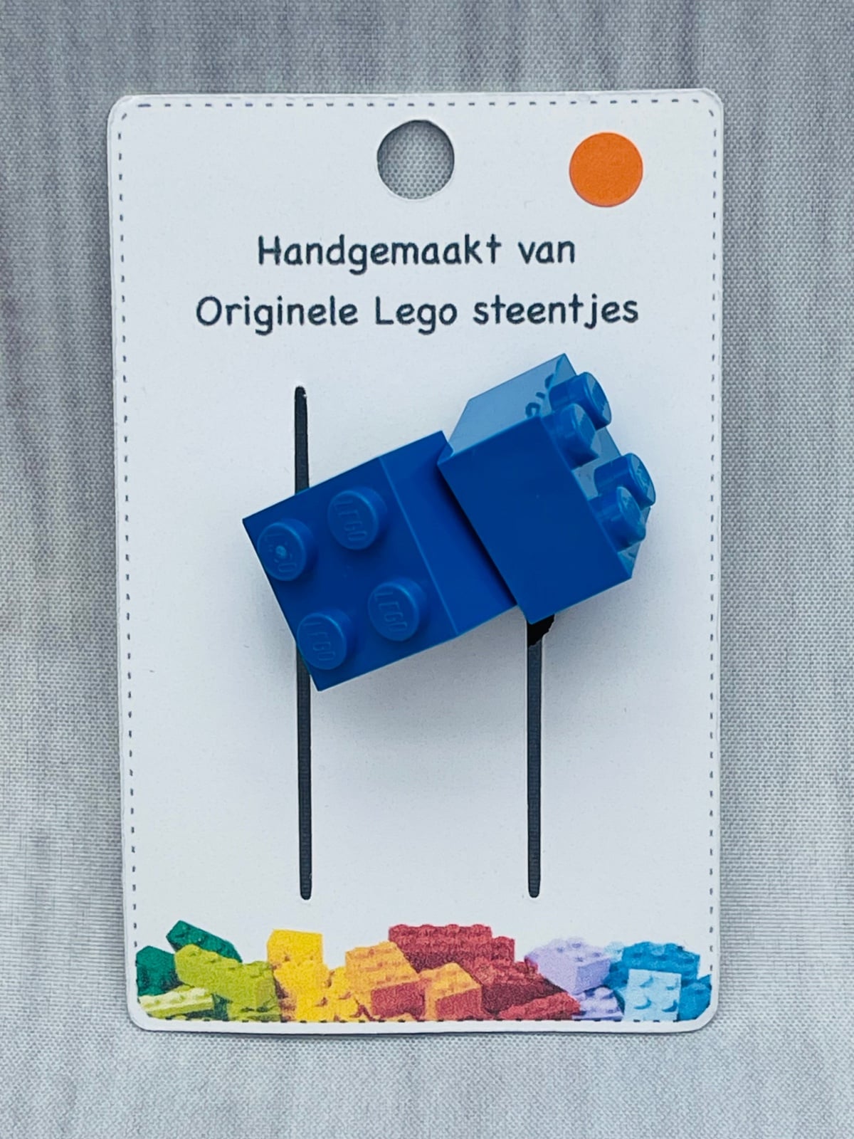 Haar elastieken 4daagse Nijmegen 💙💗💚🧡 2 stenen 2x2