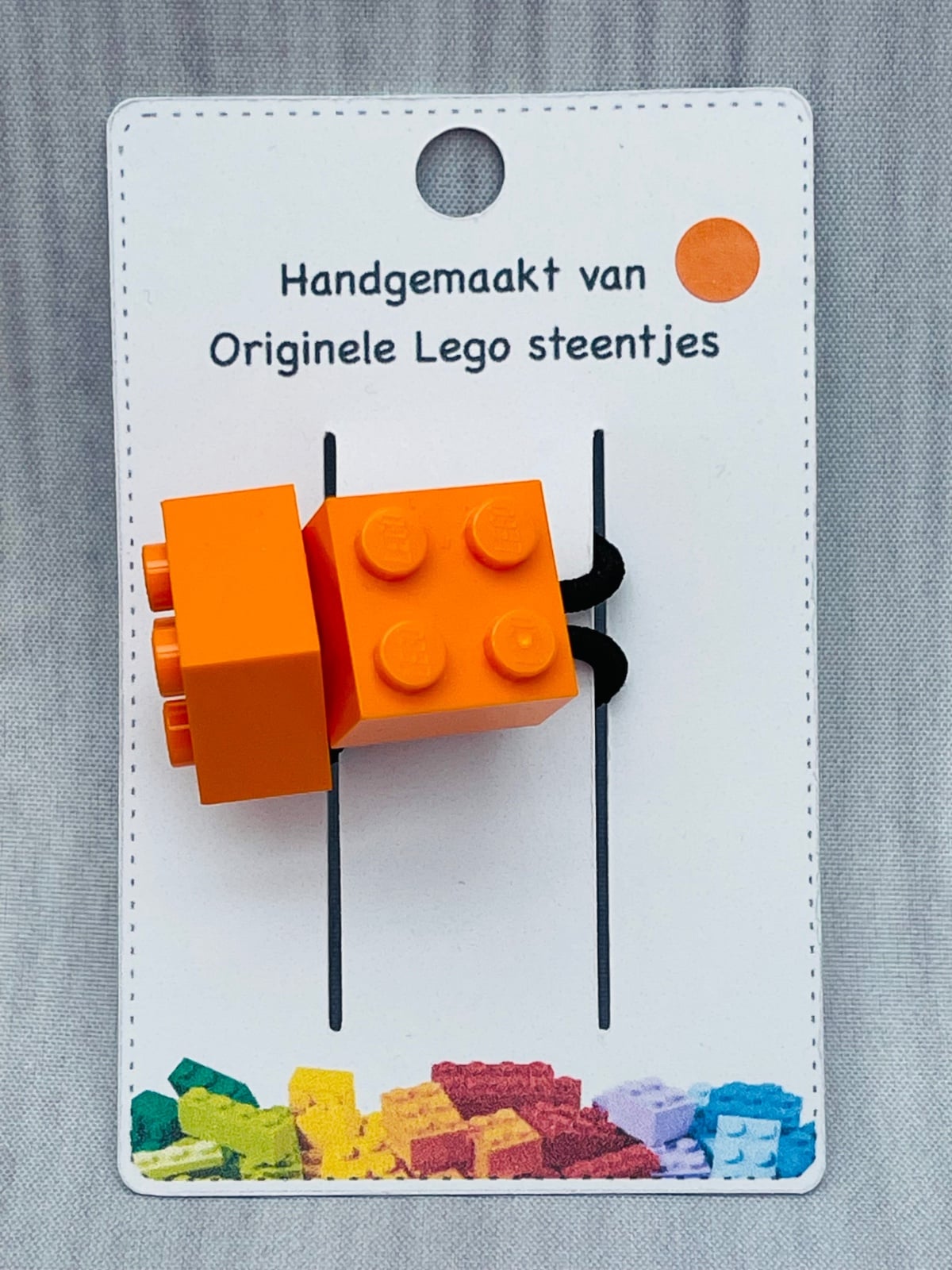Haar elastieken 4daagse Nijmegen 💙💗💚🧡 2 stenen 2x2