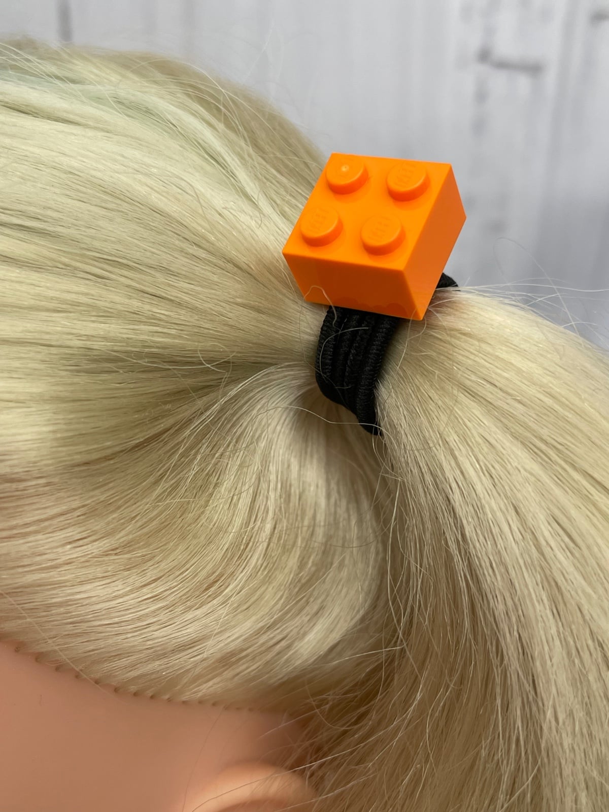 Haar elastiekjes in de kleuren van de 4daagse Nijmegen - 138200 Haar elastiekjes 4daagse Nijmegen ๐๐๐๐งก 1 steen 2x2
