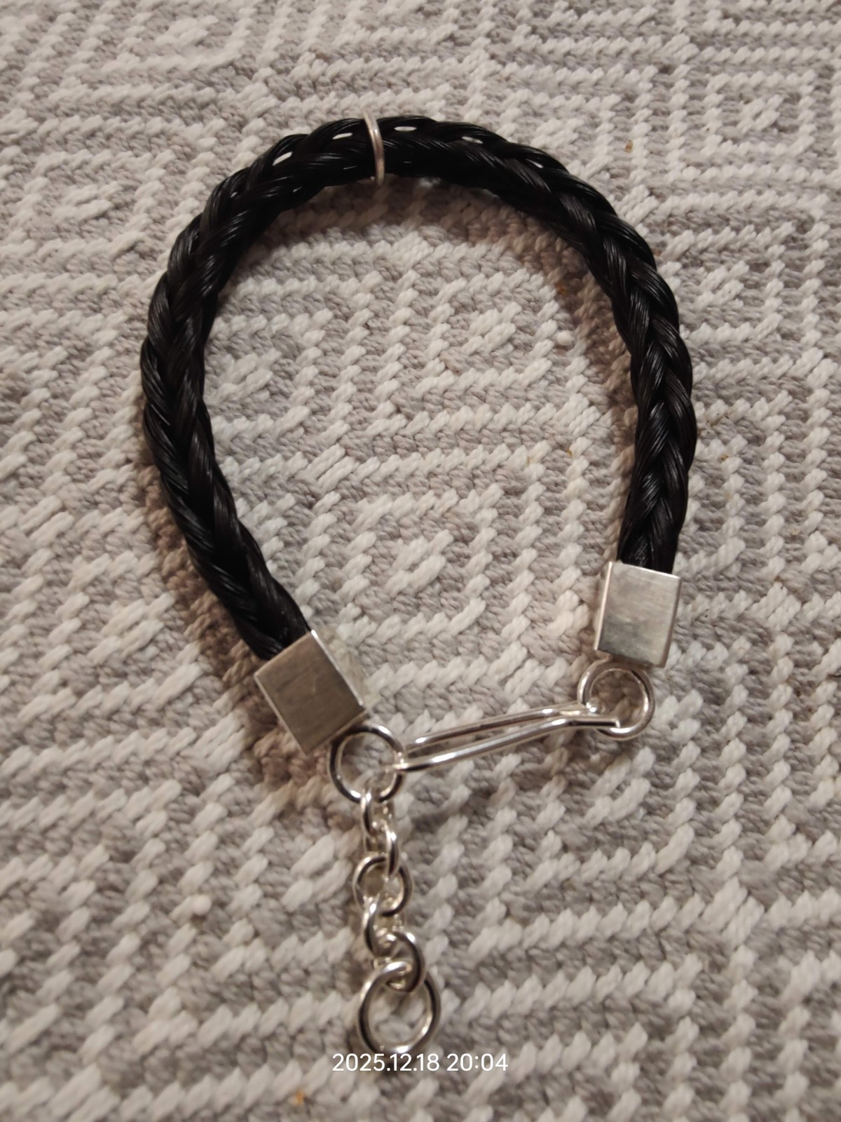 Handgemaakte Zilveren Paardenhaar Armband (Made to Order) - 139699 Handgemaakte Zilveren Paardenhaar Armband (Made to Order)