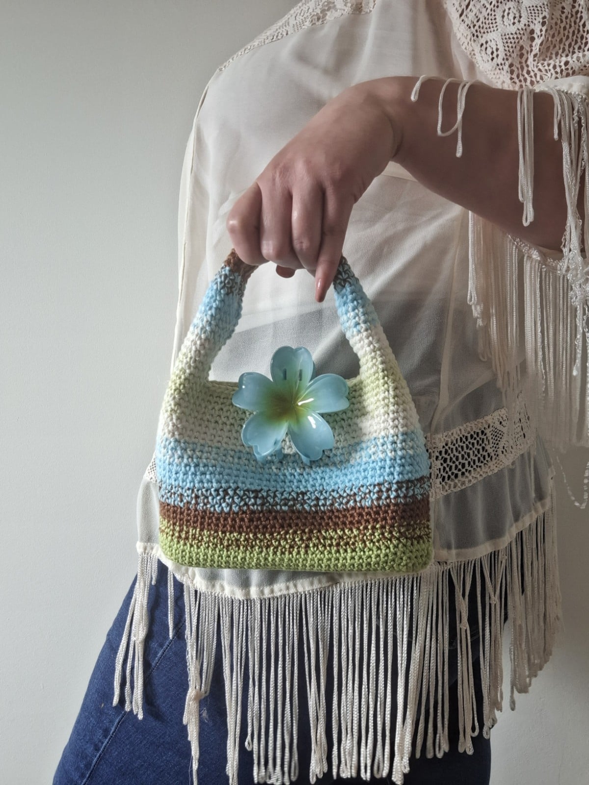 Gehaakte tas tropical | Bounty Islands - 145402 Gehaakte tas tropical | Bounty Islands