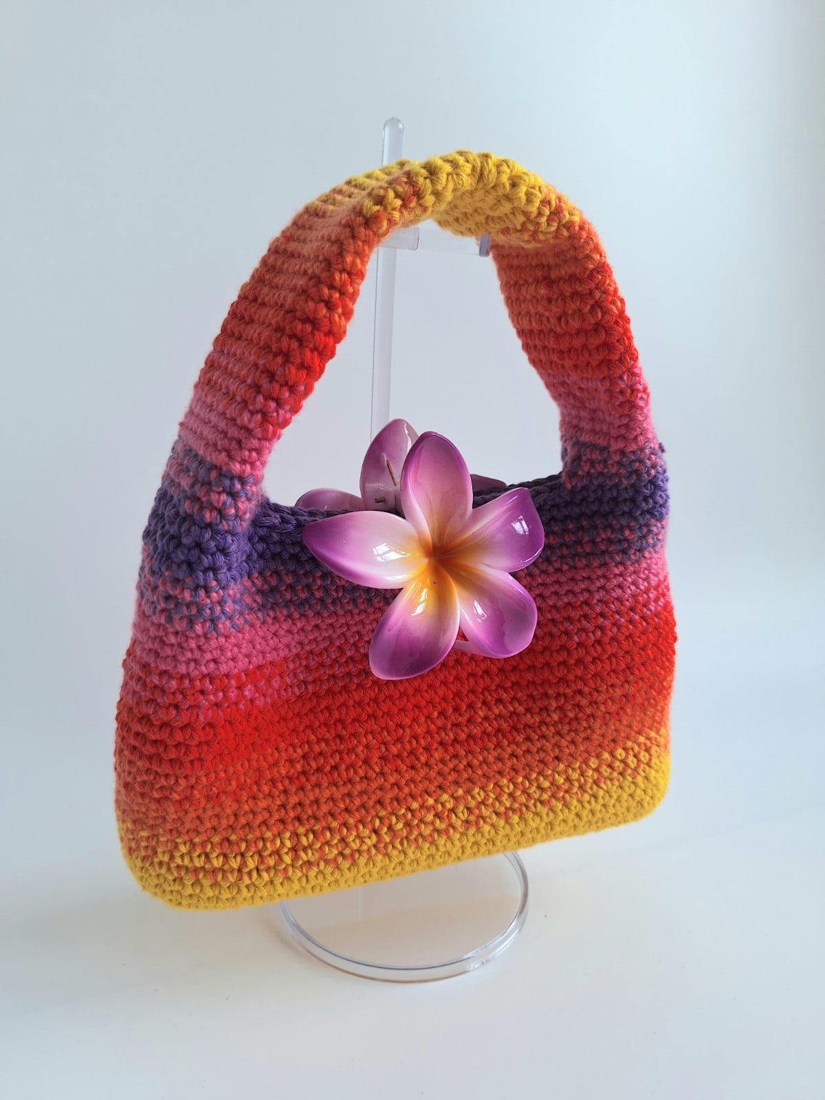 Gehaakte tas tropical | Maui