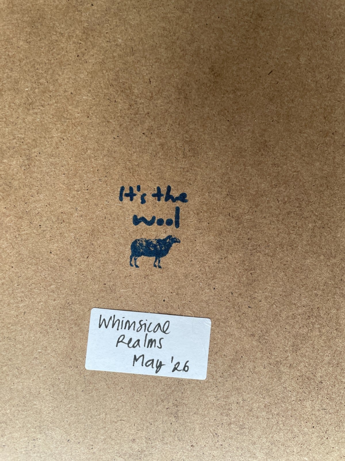 Whimsical realms - unieke handgemaakte wanddecoratie in wol