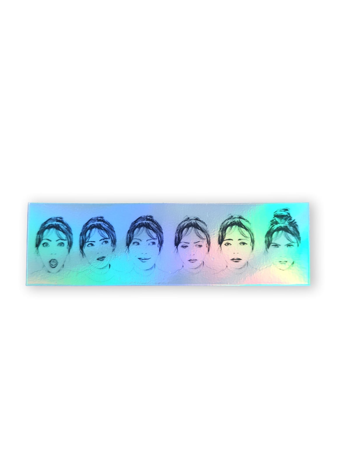 Holografische Sticker Portraits - 151005 Holografische Sticker Portraits