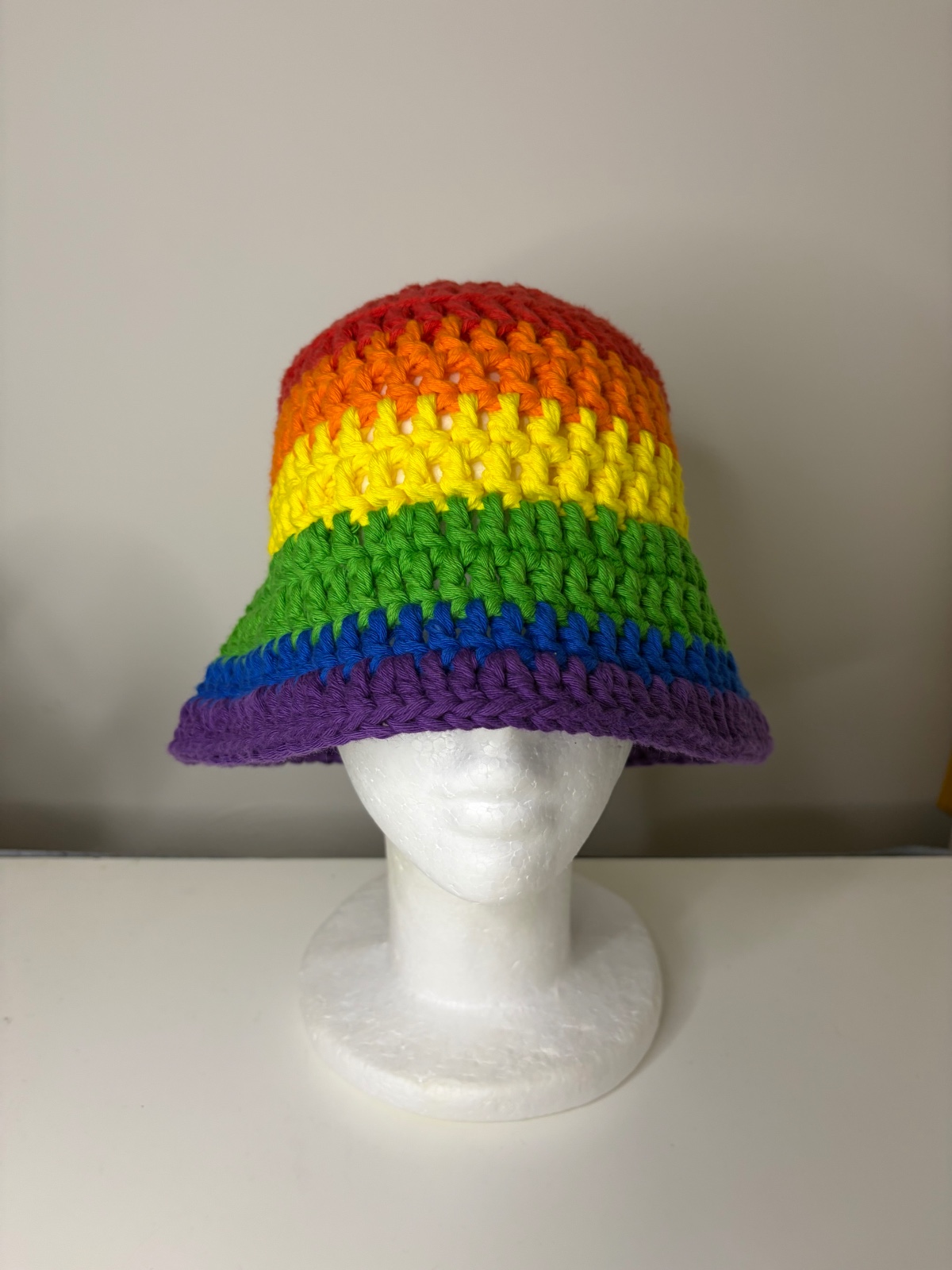 Rainbow Crochet classic buckethat - 150239 Rainbow Crochet classic buckethat