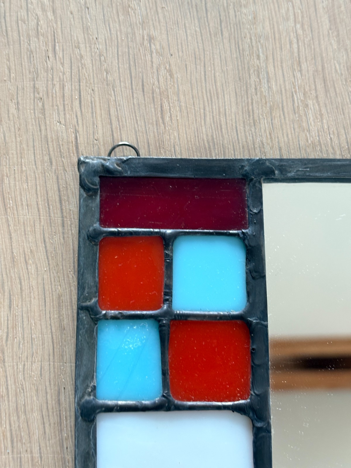 Spiegel glas in lood