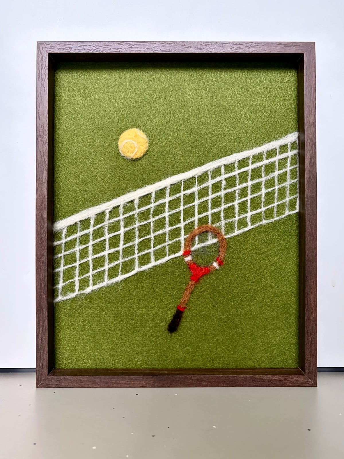 Tennis fun - wandkunst in wol
