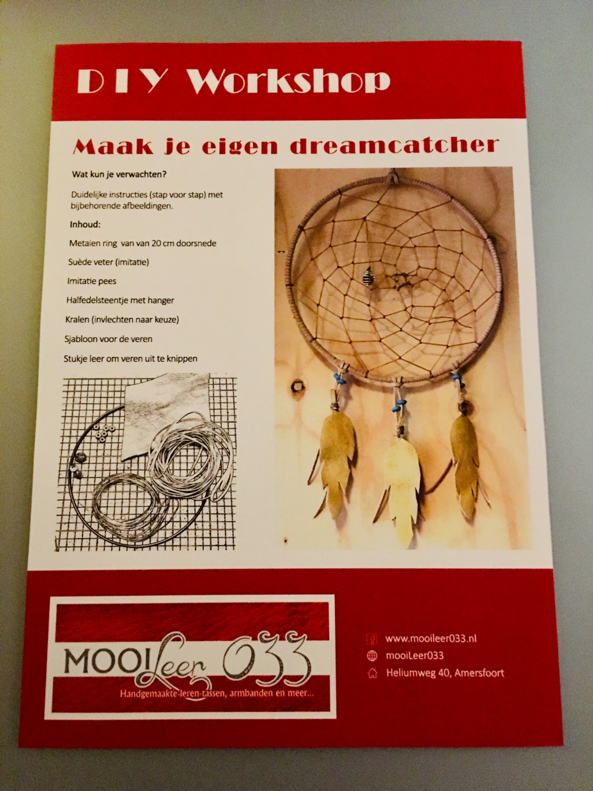 Dreamcatcher doe-het-zelf kit - 155938 Dreamcatcher doe-het-zelf kit