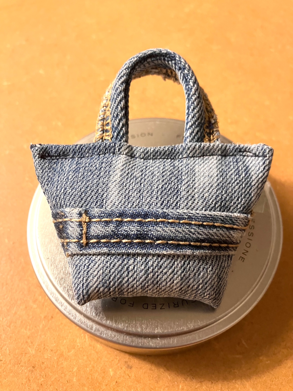 Tas hanger Bag charm mini tas blauw 002 - 155313 Tas hanger Bag charm mini tas blauw 002