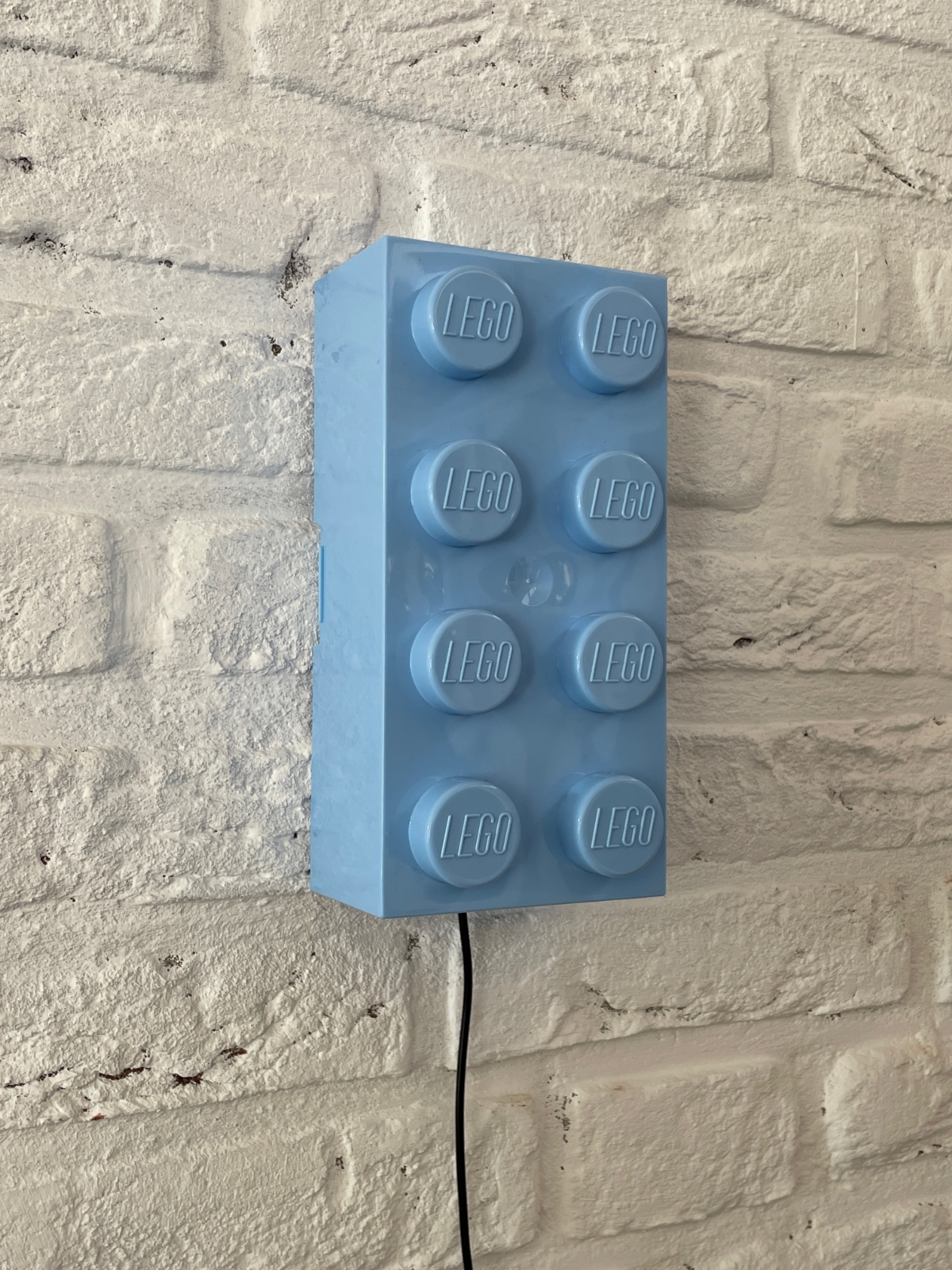 Wandlampje LEGO - licht blauw - 156161 Wandlampje LEGO - licht blauw