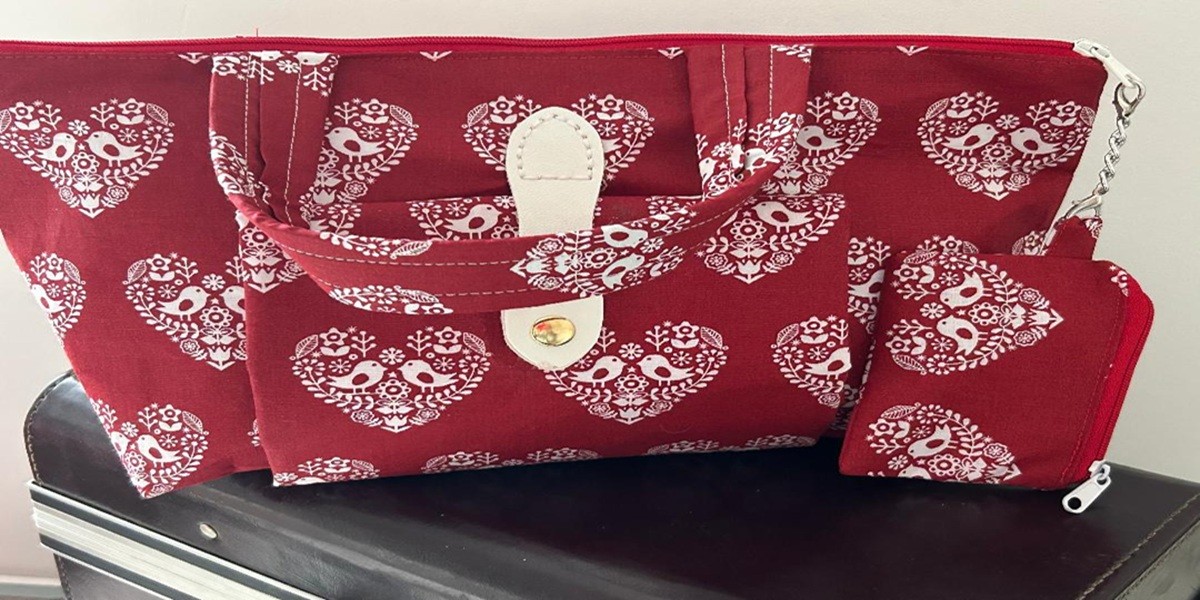 Breitas of haakmand voor kleine projecten 24cm x 20cm x 8cm - 124068 Breitas of haakmand voor kleine projecten 24cm x 20cm x 8cm